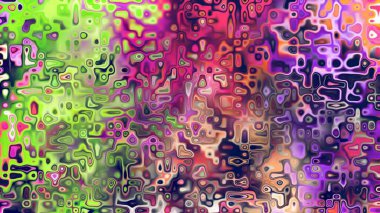 Yumuşak mor ve pembe tonlara sahip soyut organik hücresel doku, sıvı mozaik desen ve rüya gibi dijital yüzey