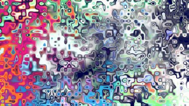 Yumuşak mor ve pembe tonlara sahip soyut organik hücresel doku, sıvı mozaik desen ve rüya gibi dijital yüzey