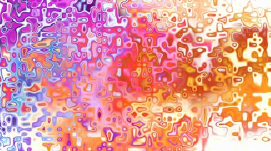 Yumuşak mor ve pembe tonlara sahip soyut organik hücresel doku, sıvı mozaik desen ve rüya gibi dijital yüzey