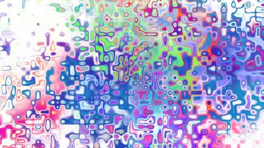 Yumuşak mor ve pembe tonlara sahip soyut organik hücresel doku, sıvı mozaik desen ve rüya gibi dijital yüzey