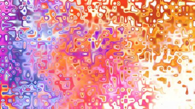 Yumuşak mor ve pembe tonlara sahip soyut organik hücresel doku, sıvı mozaik desen ve rüya gibi dijital yüzey