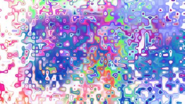 Yumuşak mor ve pembe tonlara sahip soyut organik hücresel doku, sıvı mozaik desen ve rüya gibi dijital yüzey