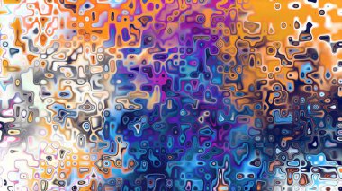 Yumuşak mor ve pembe tonlara sahip soyut organik hücresel doku, sıvı mozaik desen ve rüya gibi dijital yüzey