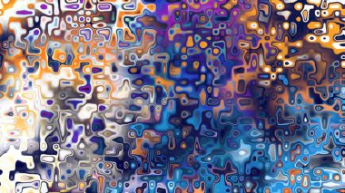 Yumuşak mor ve pembe tonlara sahip soyut organik hücresel doku, sıvı mozaik desen ve rüya gibi dijital yüzey