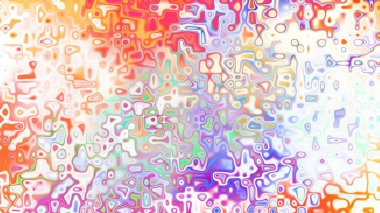 Yumuşak mor ve pembe tonlara sahip soyut organik hücresel doku, sıvı mozaik desen ve rüya gibi dijital yüzey