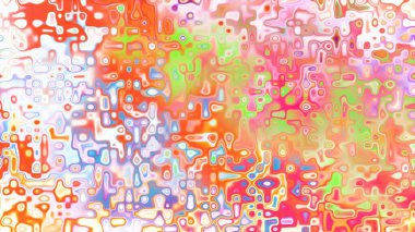 Yumuşak mor ve pembe tonlara sahip soyut organik hücresel doku, sıvı mozaik desen ve rüya gibi dijital yüzey