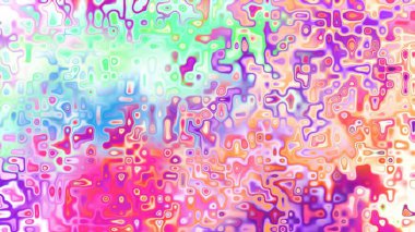 Yumuşak mor ve pembe tonlara sahip soyut organik hücresel doku, sıvı mozaik desen ve rüya gibi dijital yüzey