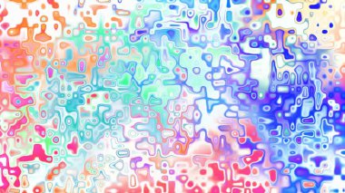 Yumuşak mor ve pembe tonlara sahip soyut organik hücresel doku, sıvı mozaik desen ve rüya gibi dijital yüzey