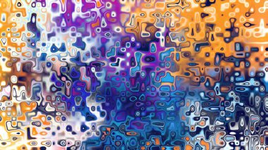 Yumuşak mor ve pembe tonlara sahip soyut organik hücresel doku, sıvı mozaik desen ve rüya gibi dijital yüzey