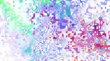 Yumuşak mor ve pembe tonlara sahip soyut organik hücresel doku, sıvı mozaik desen ve rüya gibi dijital yüzey