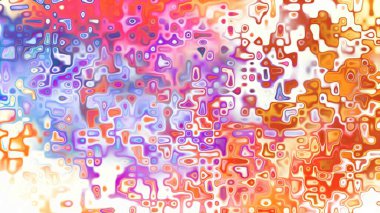 Yumuşak mor ve pembe tonlara sahip soyut organik hücresel doku, sıvı mozaik desen ve rüya gibi dijital yüzey