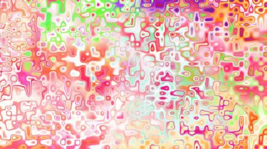 Yumuşak mor ve pembe tonlara sahip soyut organik hücresel doku, sıvı mozaik desen ve rüya gibi dijital yüzey