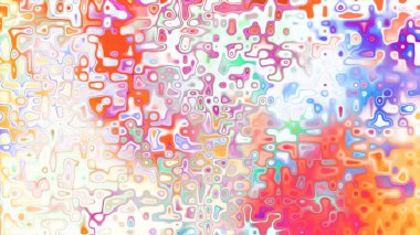 Yumuşak mor ve pembe tonlara sahip soyut organik hücresel doku, sıvı mozaik desen ve rüya gibi dijital yüzey