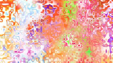 Yumuşak mor ve pembe tonlara sahip soyut organik hücresel doku, sıvı mozaik desen ve rüya gibi dijital yüzey