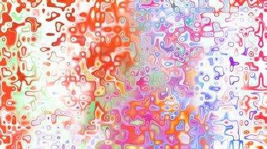 Yumuşak mor ve pembe tonlara sahip soyut organik hücresel doku, sıvı mozaik desen ve rüya gibi dijital yüzey