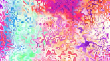 Yumuşak mor ve pembe tonlara sahip soyut organik hücresel doku, sıvı mozaik desen ve rüya gibi dijital yüzey