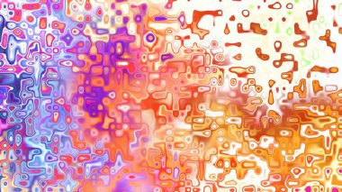 Yumuşak mor ve pembe tonlara sahip soyut organik hücresel doku, sıvı mozaik desen ve rüya gibi dijital yüzey