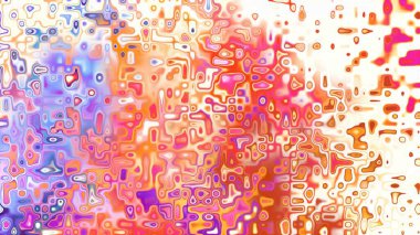 Yumuşak mor ve pembe tonlara sahip soyut organik hücresel doku, sıvı mozaik desen ve rüya gibi dijital yüzey