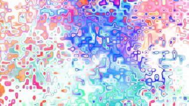 Yumuşak mor ve pembe tonlara sahip soyut organik hücresel doku, sıvı mozaik desen ve rüya gibi dijital yüzey