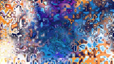 Yumuşak mor ve pembe tonlara sahip soyut organik hücresel doku, sıvı mozaik desen ve rüya gibi dijital yüzey