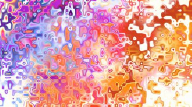 Yumuşak mor ve pembe tonlara sahip soyut organik hücresel doku, sıvı mozaik desen ve rüya gibi dijital yüzey