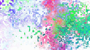 Yumuşak mor ve pembe tonlara sahip soyut organik hücresel doku, sıvı mozaik desen ve rüya gibi dijital yüzey