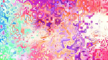 Yumuşak mor ve pembe tonlara sahip soyut organik hücresel doku, sıvı mozaik desen ve rüya gibi dijital yüzey