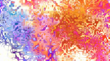 Yumuşak mor ve pembe tonlara sahip soyut organik hücresel doku, sıvı mozaik desen ve rüya gibi dijital yüzey