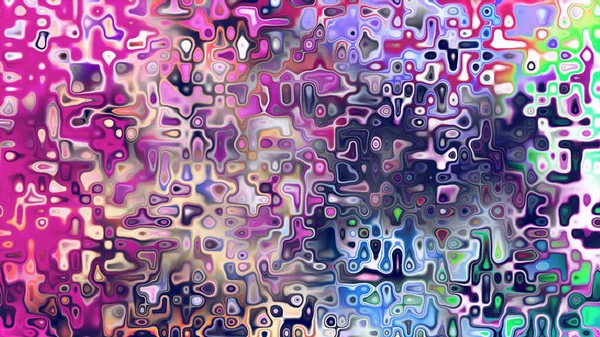 Yumuşak mor ve pembe tonlara sahip soyut organik hücresel doku, sıvı mozaik desen ve rüya gibi dijital yüzey