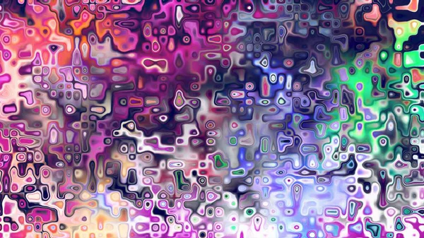 Yumuşak mor ve pembe tonlara sahip soyut organik hücresel doku, sıvı mozaik desen ve rüya gibi dijital yüzey