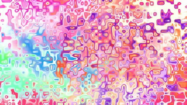 Yumuşak mor ve pembe tonlara sahip soyut organik hücresel doku, sıvı mozaik desen ve rüya gibi dijital yüzey