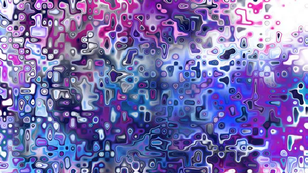 Yumuşak mor ve pembe tonlara sahip soyut organik hücresel doku, sıvı mozaik desen ve rüya gibi dijital yüzey