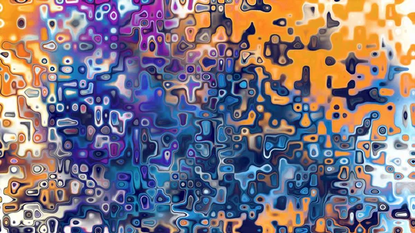 Yumuşak mor ve pembe tonlara sahip soyut organik hücresel doku, sıvı mozaik desen ve rüya gibi dijital yüzey