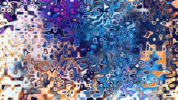 Yumuşak mor ve pembe tonlara sahip soyut organik hücresel doku, sıvı mozaik desen ve rüya gibi dijital yüzey