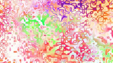 Yumuşak mor ve pembe tonlara sahip soyut organik hücresel doku, sıvı mozaik desen ve rüya gibi dijital yüzey