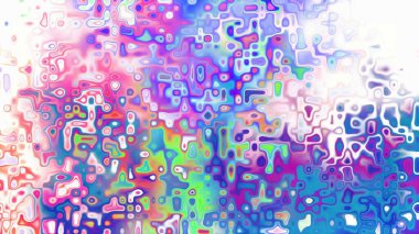 Yumuşak mor ve pembe tonlara sahip soyut organik hücresel doku, sıvı mozaik desen ve rüya gibi dijital yüzey