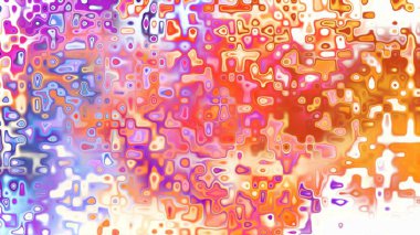 Yumuşak mor ve pembe tonlara sahip soyut organik hücresel doku, sıvı mozaik desen ve rüya gibi dijital yüzey