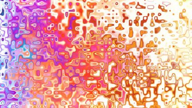 Yumuşak mor ve pembe tonlara sahip soyut organik hücresel doku, sıvı mozaik desen ve rüya gibi dijital yüzey