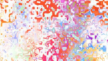 Yumuşak mor ve pembe tonlara sahip soyut organik hücresel doku, sıvı mozaik desen ve rüya gibi dijital yüzey