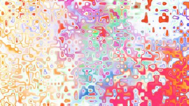 Yumuşak mor ve pembe tonlara sahip soyut organik hücresel doku, sıvı mozaik desen ve rüya gibi dijital yüzey