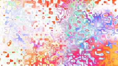 Yumuşak mor ve pembe tonlara sahip soyut organik hücresel doku, sıvı mozaik desen ve rüya gibi dijital yüzey