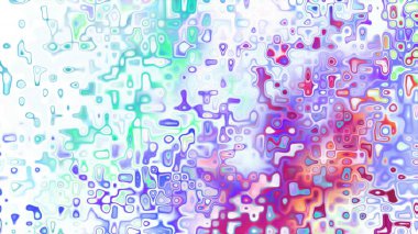 Yumuşak mor ve pembe tonlara sahip soyut organik hücresel doku, sıvı mozaik desen ve rüya gibi dijital yüzey