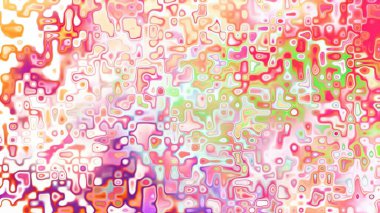 Yumuşak mor ve pembe tonlara sahip soyut organik hücresel doku, sıvı mozaik desen ve rüya gibi dijital yüzey