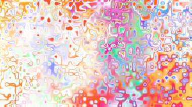 Yumuşak mor ve pembe tonlara sahip soyut organik hücresel doku, sıvı mozaik desen ve rüya gibi dijital yüzey