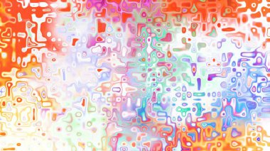 Yumuşak mor ve pembe tonlara sahip soyut organik hücresel doku, sıvı mozaik desen ve rüya gibi dijital yüzey