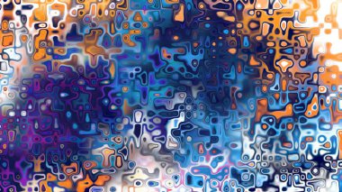 Yumuşak mor ve pembe tonlara sahip soyut organik hücresel doku, sıvı mozaik desen ve rüya gibi dijital yüzey