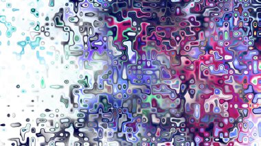 Yumuşak mor ve pembe tonlara sahip soyut organik hücresel doku, sıvı mozaik desen ve rüya gibi dijital yüzey