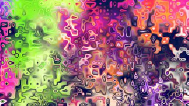 Yumuşak mor ve pembe tonlara sahip soyut organik hücresel doku, sıvı mozaik desen ve rüya gibi dijital yüzey