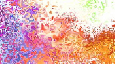 Yumuşak mor ve pembe tonlara sahip soyut organik hücresel doku, sıvı mozaik desen ve rüya gibi dijital yüzey