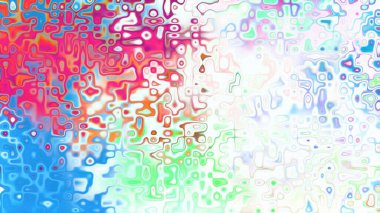 Yumuşak mor ve pembe tonlara sahip soyut organik hücresel doku, sıvı mozaik desen ve rüya gibi dijital yüzey